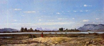 デュランス銀行の風景 ポール・カミーユ・ギグー Oil Paintings